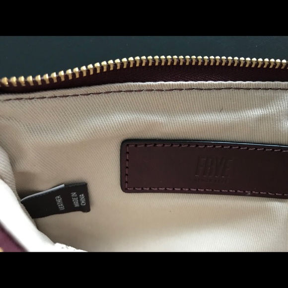 NWT Frye Wristlet Leather Wine color - Picture 9 of 11